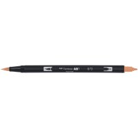 Tombow Doppelfasermaler "ABT DUAL BRUSH PEN", cool grey 6