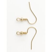 folia DIY Ohrringhaken, 20 x 18 mm, gold