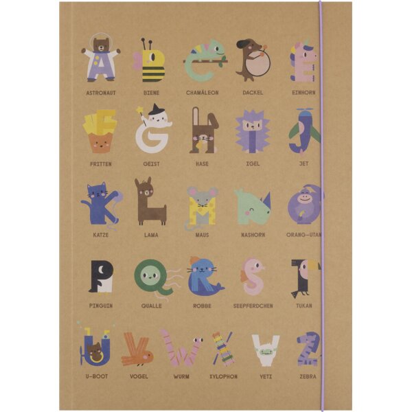 folia Zeichnungsmappe "ABC", Karton, DIN A3