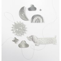 folia Prägefolie, 185 x 290 mm, 30 Blatt, sortiert