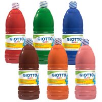 GIOTTO Gouachefarbe ELIOS, 1.000 ml, farbig sortiert