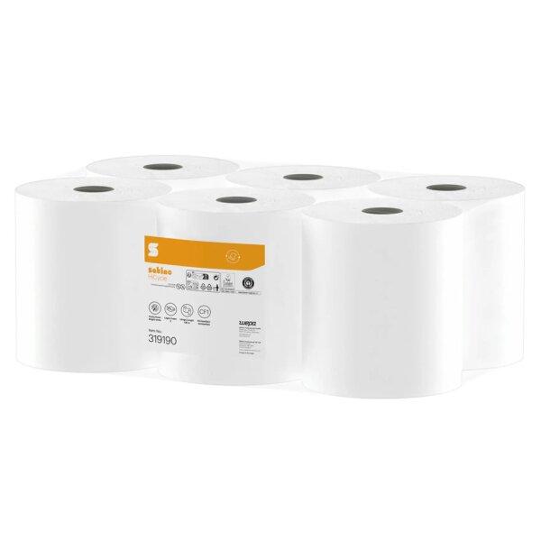 satino by wepa Handtuchrolle HiCycle, 1-lagig, 300 m