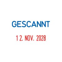 COLOP Datumstempel Mini-Dater S 160 L2 "BEZAHLT", schwarz
