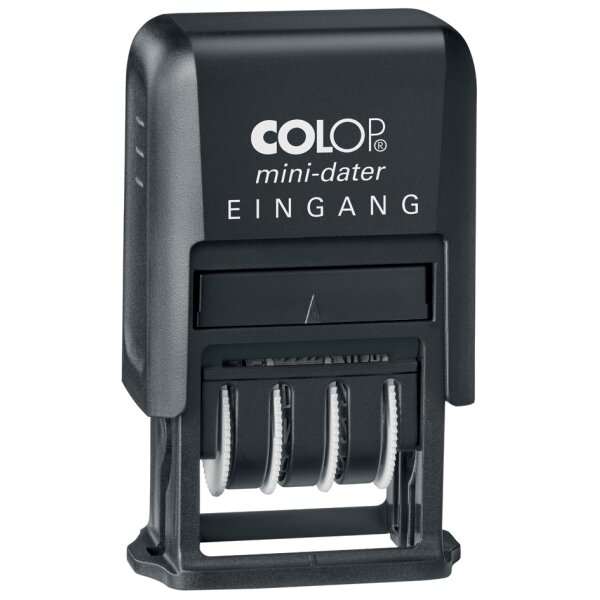 COLOP Datumstempel Mini-Dater S 160 L1 "EINGANG", schwarz