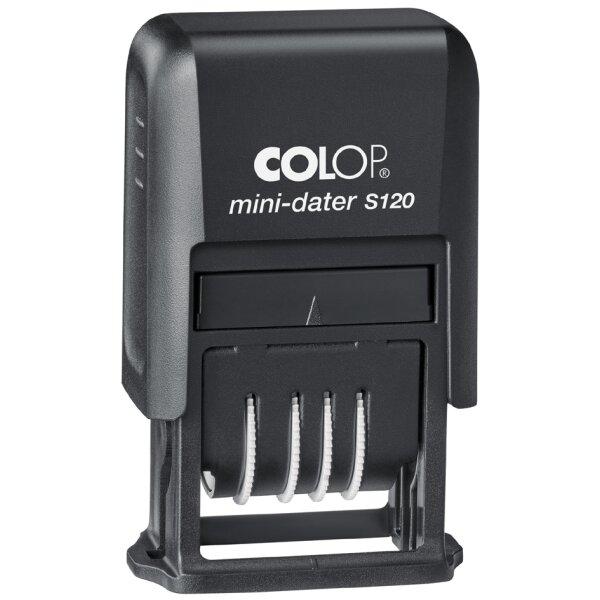 COLOP Datumstempel Mini-Dater S 120 SD, schwarz