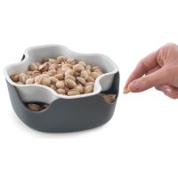 metaltex Snack-Schale 2in1, PP, weiss grau