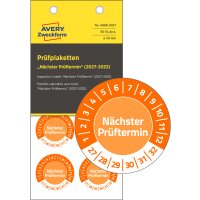 AVERY Zweckform Prüfplaketten Nächster...