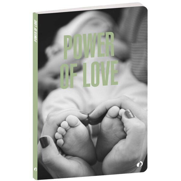 QUO VADIS Carnet de notes Words POWER OF LOVE, A5, uni