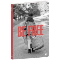 QUO VADIS Notizbuch Words "BE FREE", A5, blanko