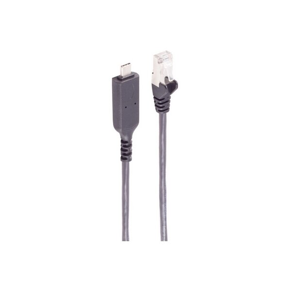 shiverpeaks C&acirc;ble adaptateur LAN USB 3.2, USB-C - RJ45 m&acirc;le