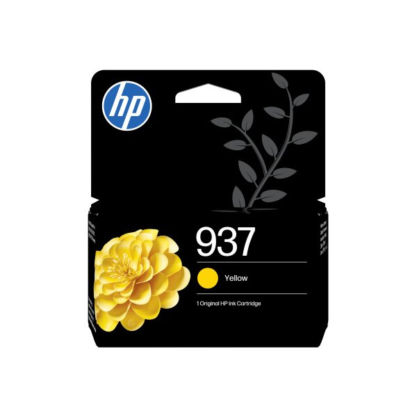 HP Tintenpatrone 937 yellow 4S6W4NE#LS1 OfficeJet 9110b/9120 800 S.