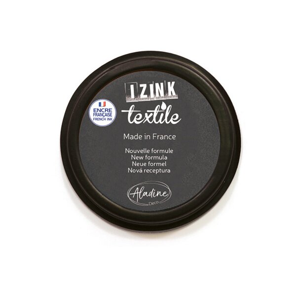 ALADINE Tampon pour textile IZINK 19023 gris