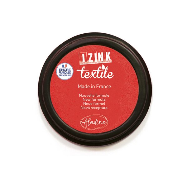 ALADINE Textilstempelkissen IZINK 19011 rot