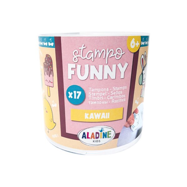 ALADINE Stempelset 85181 Kawaii 17 St&uuml;ck