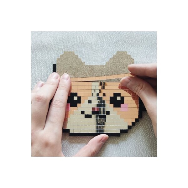 ALADINE Pixel Art Set Cats 85624 Spiegel-Mosaik 4 St&uuml;ck
