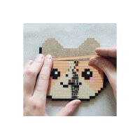 ALADINE Pixel Art Set Cats 85624 Spiegel-Mosaik 4 Stück