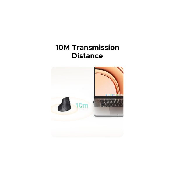 UGREEN Mouse USB-C Multi-mode 85310 Vertical, Wireless