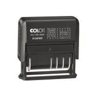COLOP Mehrtextstempel 42x4mm 173025 12 Texte F