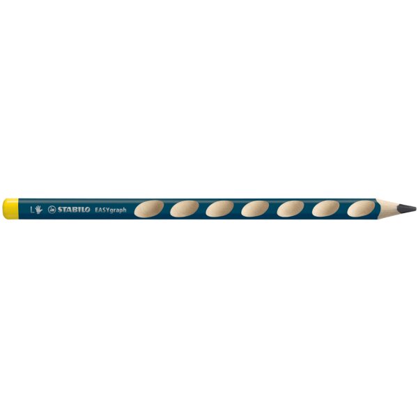 STABILO Crayon dapprentissage EASYgraph L, duret&eacute;: HB