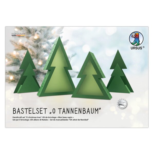 URSUS Bastelset O-Tannenbaum 21770000 gr&uuml;n