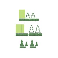 URSUS Bastelset O-Tannenbaum 21770000 grün