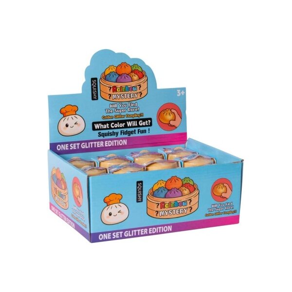 ROOST Quetschi Dumpling Mystery 10cm 1000-2588 Glitter Edition, assortiert