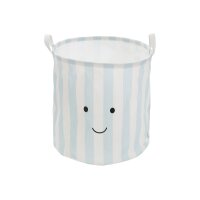 JABADABADO Aufbewahrungskorb 40x40cm K160 gestreift, blau