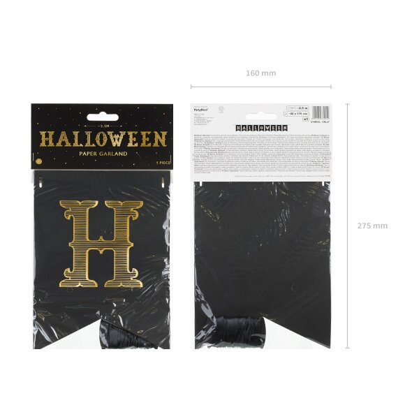 PARTYDECO Girlande 1.75m GRL47 Halloween