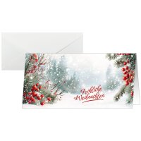 sigel Weihnachtskarte "Scandinavian Snow", DIN...