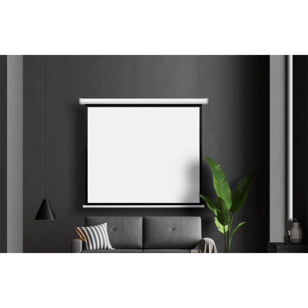 magnetoplan elektrische Leinwand, (B)2.400 x (H)1.350 mm