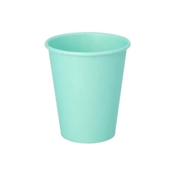 STARPAK Papp-Trinkbecher, 0,2 l, t&uuml;rkis, 50er