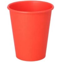 STARPAK Papp-Trinkbecher, 0,2 l, rot, 50er