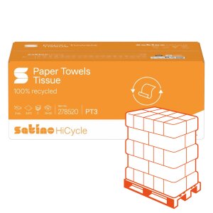 SATINO HiCycle C-Falz Falthandtücher weiss, 2-lagig,...