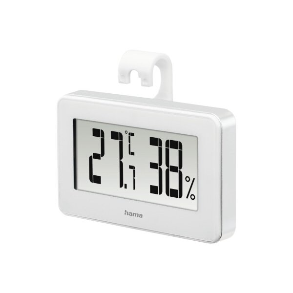 HAMA Thermo- / Hygrometer Mini 186363 weiss