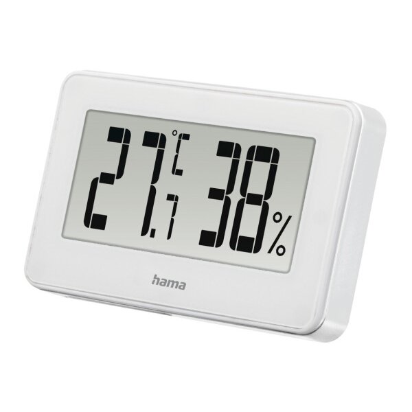HAMA Thermo- / Hygrometer Mini 186363 weiss