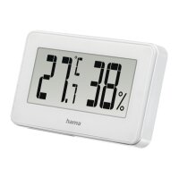 HAMA Thermo- / Hygrometer Mini 186363 weiss