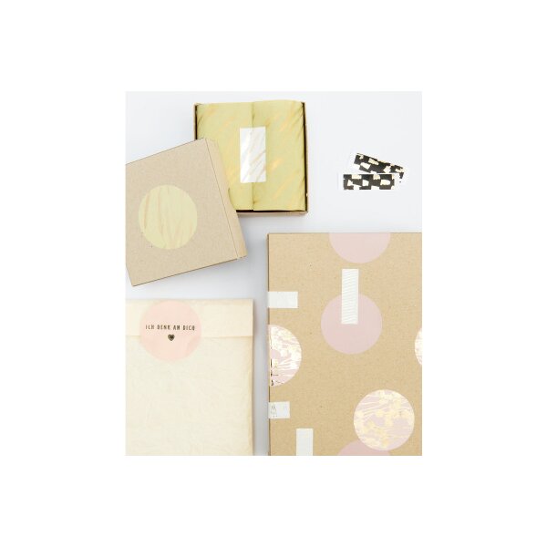 RICO DESIGN Packaging Sticker 302629 In the Meadow 100 St&uuml;ck