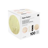 RICO DESIGN Packaging Sticker 302629 In the Meadow 100 Stück