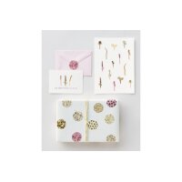 RICO DESIGN Washi Sticker In the Meadow 302627 Pastell 4 Blatt/41 Stück
