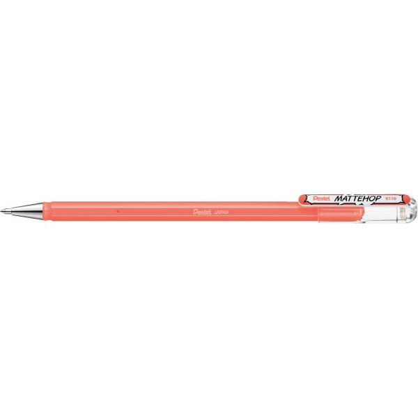 PENTEL Rollerball Mattehop 0.5mm K110-VP2X koralle