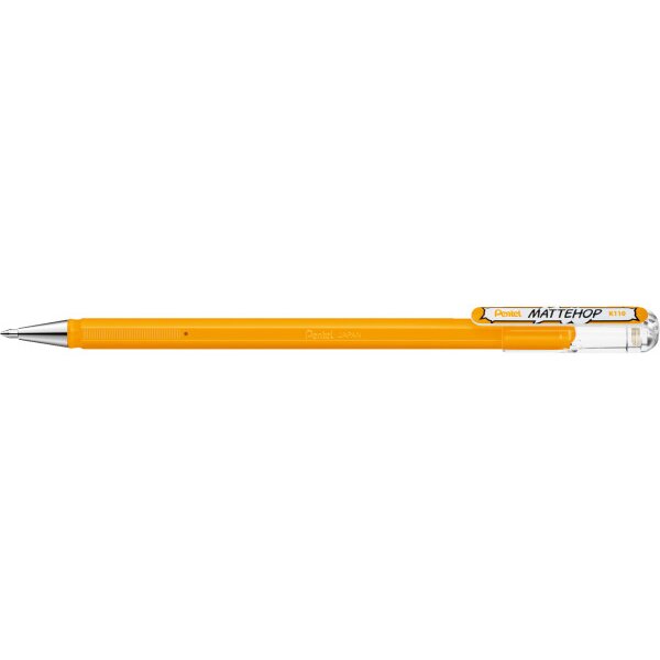 PENTEL Rollerball Mattehop 0.5mm K110-VF2X gelb orange