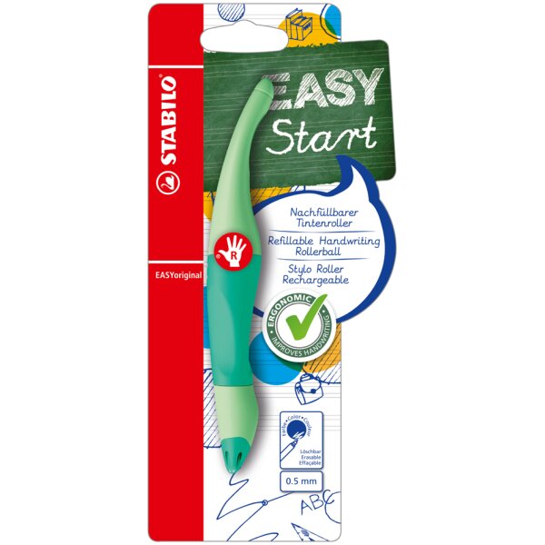 STABILO Patrone für Tintenroller EASYoriginal, blau