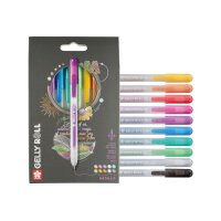 SAKURA Gelly Roll 0.8mm PXGBRAMET10 Metallic, ass. 10...