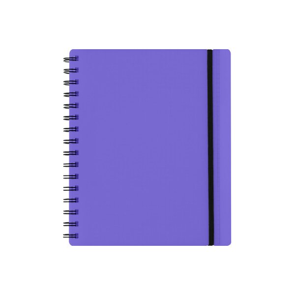 KOLMA Cahier spir.EASY KolmaFlex A5 06.551.25 lila, quad. 5mm 100 feuil.