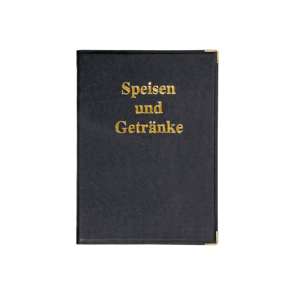 SIGEL Speisekarten-Mappe A4 SM100 schwarz