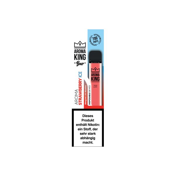 AROMA KING Bar 700 0170846 Strawberry Ice 20mg