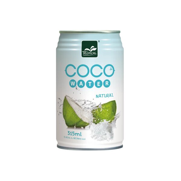 TROPICAL Coco Water Natural TP0298 31.5cl, 24 pcs.