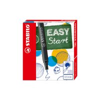 STABILO Tintenpatronen Easy 0,5 mm 6890/041-20 blau 20...