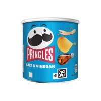 PRINGLES Salt & Vinegar 7232 40g, 12 pcs.