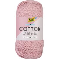 folia Wolle Baumwollgarn, 50 g 150 m, pink